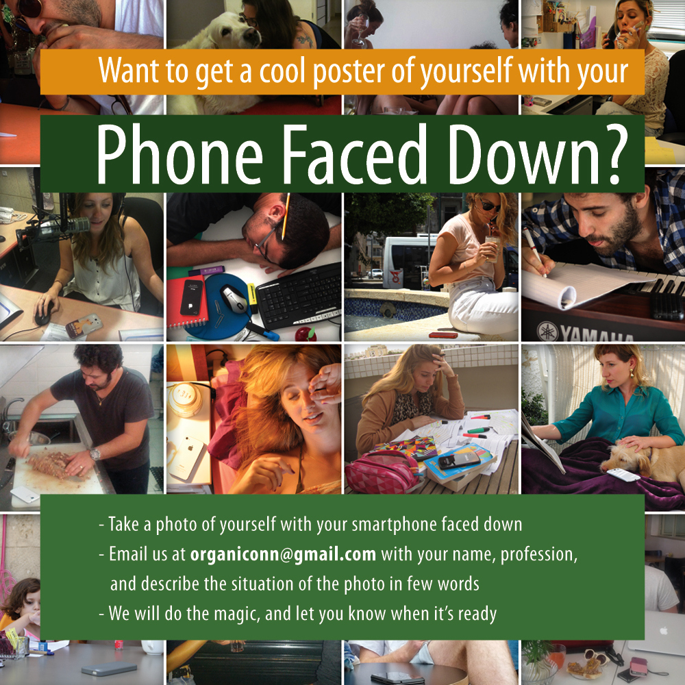 Get your own Phone Face Down poster